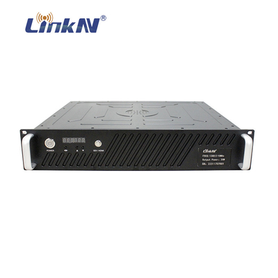 το τηλεοπτικό ράφι συσκευών αποστολής σημάτων 20W 2U 20km HDMI SDI COFDM τοποθετεί AES Encrytpion