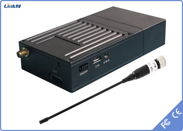 τηλεοπτική συσκευή αποστολής σημάτων HDMI &amp; CVBS 1.5km COFDM για τη στρατιωτική AES256 χαμηλή λανθάνουσα κατάσταση αστυνομίας