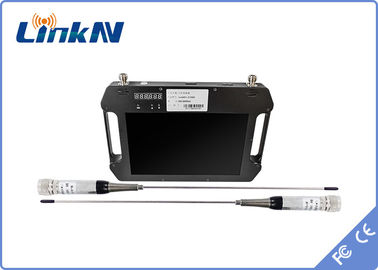 Τηλεοπτική υποδοχή ποικιλομορφίας δεκτών COFDM HDMI CVBS Handhled με την επίδειξη 10,1 ίντσας LCD
