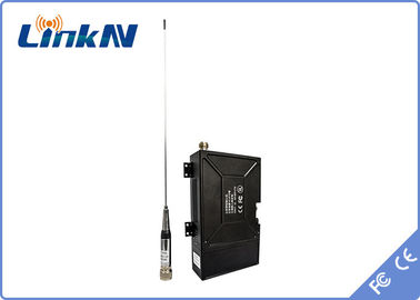 Στρατιωτική τακτική τηλεοπτική συσκευή αποστολής σημάτων COFDM HDMI &amp; υψηλή δύναμη κρυπτογράφησης 2W/5W ασφάλειας AES256 CVBS