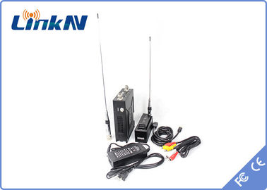 τηλεοπτική συσκευή αποστολής σημάτων COFDM QPSK HDMI αστυνομίας 13km &amp; χαμηλή κρυπτογράφηση καθυστέρησης AES256 CVBS H.264