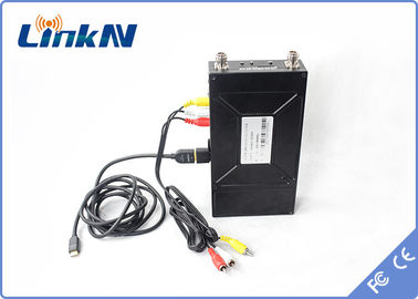 Ασύρματο τηλεοπτικό ψηφιακό σύστημα FHD HDMI μακροχρόνιας σειράς COFDM &amp; χαμηλή καθυστέρηση CVBS H.264 με μπαταρίες