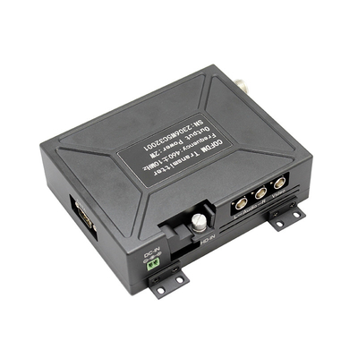 Τραχιά COFDM τηλεοπτική κρυπτογράφηση λανθάνουσας κατάστασης AES256 συσκευών αποστολής σημάτων HDMI CVBS χαμηλή για τα ρομπότ UGV EOD