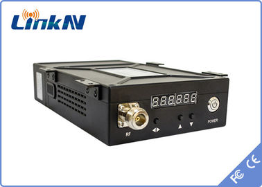 Τακτική χαμηλή καθυστέρηση 300-2700MHz συσκευών αποστολής σημάτων AES256 2W/5W COFDM τηλεοπτική