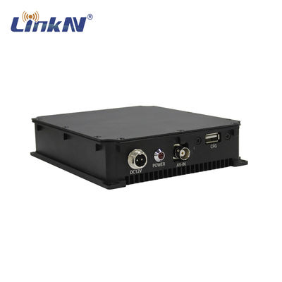 Αναλογική NTSC PAL UGV EOD χαμηλή καθυστέρηση 300-2700MHz κρυπτογράφησης συσκευών αποστολής σημάτων COFDM QPSK AES ρομπότ τηλεοπτική