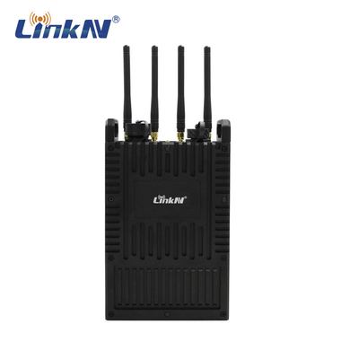 SIM δωρεάν 5G Manpack Radio 4T4R HDMI &amp; LAN DC-12V RTSP RTMP ONVIF TS UDP