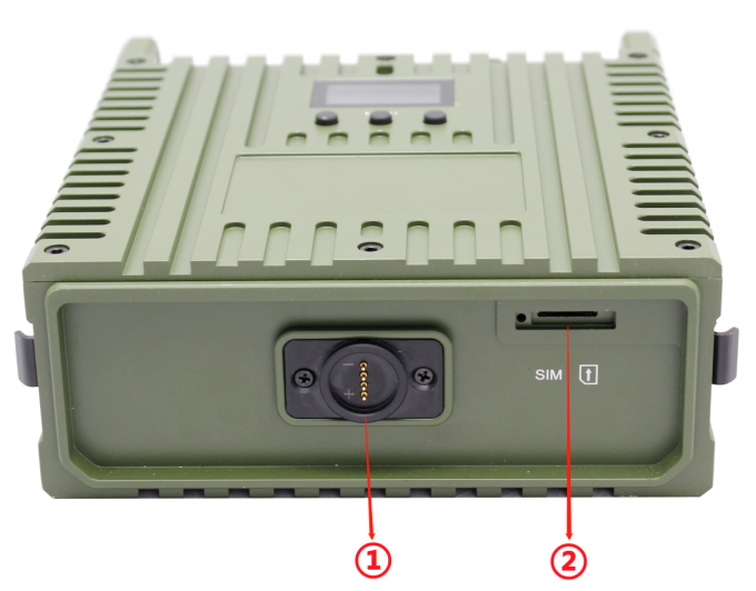 IP66 ραδιο 4W MIMO κρυπτογράφηση 3 πολυ-λυκίσκου 82Mbps 4G GPS/BD PPT WiFi AES ΠΛΕΓΜΑΤΟΣ