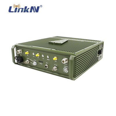Στρατιωτική ραδιο LTE Manpack IP δύναμη AES Enrytpion IP67 σταθμών βάσης 10W πλέγματος
