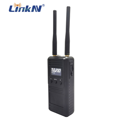 LKAV1519 5.8G 2.4G 5KM PTT Intercom COFDM φορητό χειροκίνητο ραδιόφωνο IP MESH