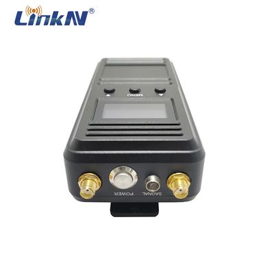 LKAV3512 Mini Handheld IP MESH Radio PTT MIMO COFDM Multi Hop 5.8G / 2.4G