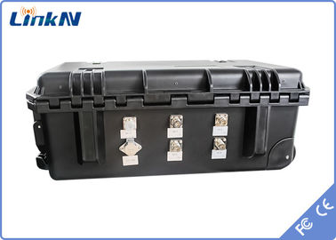 4 κανάλια ψηφιακού δέκτη βίντεο COFDM H.264 AES256 κρυπτογράφηση για εντολή έκτακτης ανάγκης