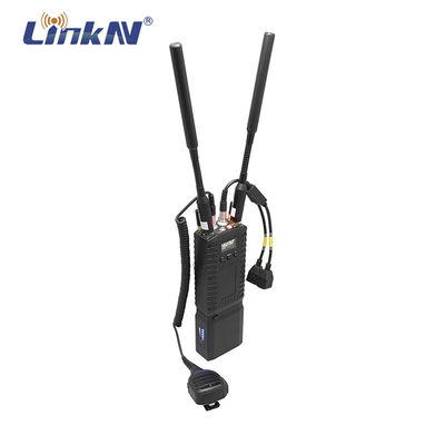LKAV2201 Στρατιωτικό IP MESH Ραδιόφωνο 4W Δύναμη AES256 82Mbps 350MHz-4GHz Προσαρμόσιμο
