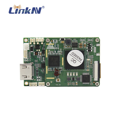 Τηλεοπτική ενότητα COFDM QPSK HDMI cOem συσκευών αποστολής σημάτων RF &amp; χαμηλό μίνι μέγεθος καθυστέρησης AES256 CVBS ελαφρύ