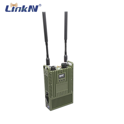 Τακτικός ραδιο 4W MIMO IP δείκτης κρυπτογράφησης LCD τηλεοπτικών στοιχείων 4G GPS/BD PPT WiFi AES ΠΛΈΓΜΑΤΟΣ με μπαταρίες