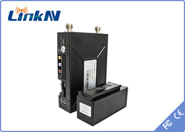 LKAV1605 COFDM Βίντεο μεταδότης QPSK HDMI &amp; CVBS H.264 χαμηλής καθυστέρησης κρυπτογράφηση AES256 με μπαταρία