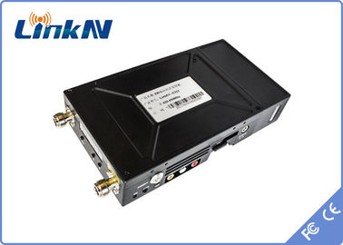 Στρατιωτικό ασύρματο ψηφιακό τηλεοπτικό σύστημα HDMI μακροχρόνιας σειράς COFDM &amp; χαμηλή καθυστέρηση CVBS H.264 με μπαταρίες