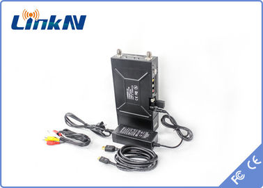 LKAV1506 Αστυνομικός τηλεοπτικός πομπός FHD υψηλής ασφάλειας AES256 κρυπτογράφηση COFDM διαμόρφωση χαμηλή καθυστέρηση H.264