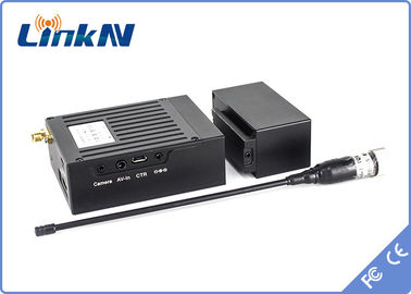 LKAV1519 Ντετέκτιβ Μίνι Βίντεο Μεταδότης 1χλμ COFDM Χαμηλή καθυστέρηση H.264 Υψηλή ασφάλεια AES256 κρυπτογράφηση μπαταρία