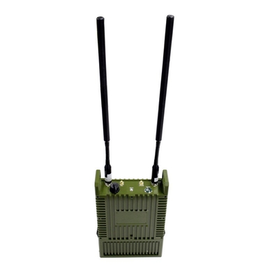 Στρατιωτικός τακτικός ραδιο πολυ λυκίσκος 82Mbps MIMO AES Enrcyption ΠΛΈΓΜΑΤΟΣ IP66 με την μπαταρία