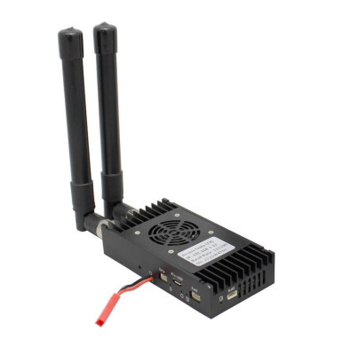 Σύνδεση δεδομένων UAV με Ethernet Video σε AES 128-bit 320mw Power Output