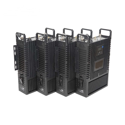 Ανθεκτικό IP67 MESH Manpack Ραδιόφωνο Τακτικό Ραδιόφωνο με GPS BD Συχνότητα Hopping Ευφυής επιλογή συχνότητας