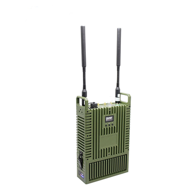 MESH Tactial Manpack Radio GPS BD Mimo Manet Ραδιοσυχνότητα Hopping Διανοητικός πομπός επιλογής συχνότητας