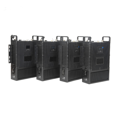 MESH Tactial Manpack Radio GPS BD Mimo Manet Ραδιοσυχνότητα Hopping Διανοητικός πομπός επιλογής συχνότητας