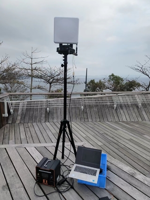 Σύνδεση δεδομένων συχνότητας 800MHz/1.4GHz/2.4GHz με οριζόντια περιστροφή 360°