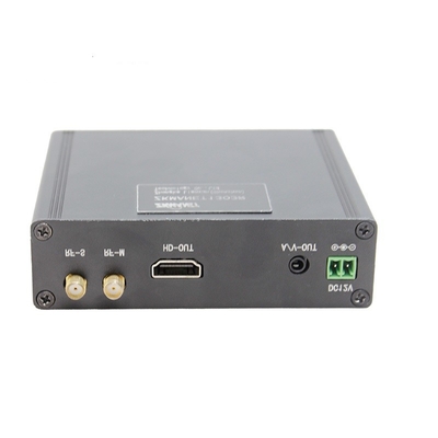 COFDM Drone Receiver USB προγραμματιστής με επίπεδο εξόδου 30dBm και εύρος εισόδου DC 12V