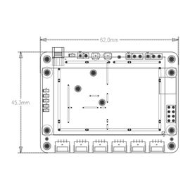 LKAV6614 Ελαφρύ βάρος OEM Mainboard 5 χλμ UAV PCBA Βίντεο ενότητα σύνδεσης δεδομένων