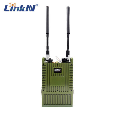 LKAV3516 Αστυνομική Τακτική Βίντεο Δεδομένα MANET 4W MIMO με LCD δείκτη IP MESH Radio