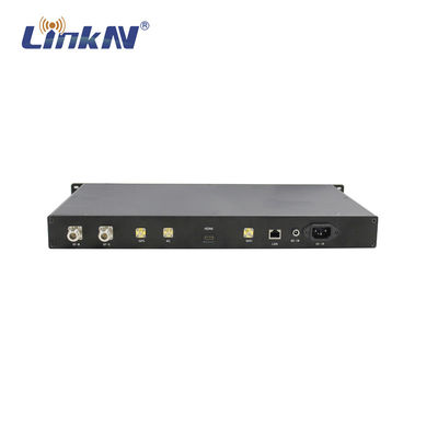 LKAV3307 Στρατιωτική ασύρματη επικοινωνία 1U Rack Mount 4W