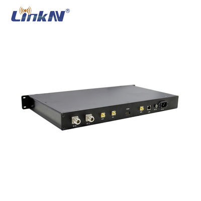 LKAV3307 4W Αστυνομία Στρατιωτική 100 χλμ 1U Ναυτιλιακό IP MESH MIMO Ραδιόφωνο