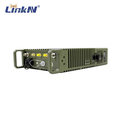 LKAV3702 40dBm Long Distance Τακτική Αστυνομία Στρατιωτική Πολλαπλή Χούπς Μεταφορά Βίντεο Manpack IP MESH Ραδιόφωνο