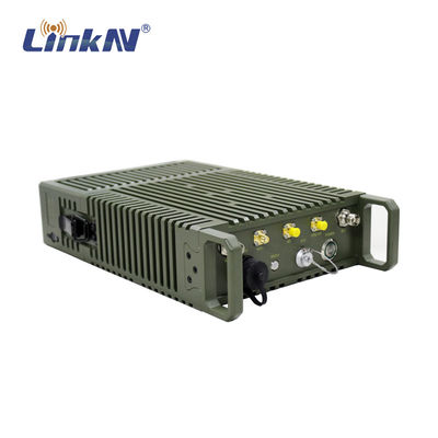 Τακτική COFDM IP δύναμη AES256 Enrcyption ποσοστού 82Mbps 10W στοιχείων πλέγματος ραδιο υψηλή με την μπαταρία