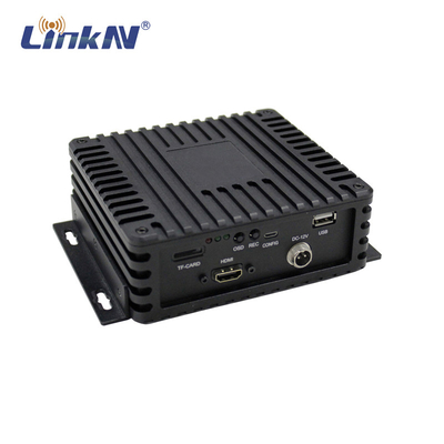 LKAV1211 Μίνι δέκτης βίντεο COFDM FHD HDMI &amp; SD CVBS διπλές εξόδους ανθεκτική αεροπορική αλουμινένια στερέωση