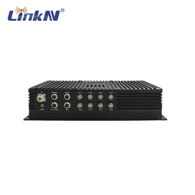 LKAV1650 ανθεκτικός μη επανδρωμένος εξορυκτής UGV 8-CH Μεταδότης βίντεο 1-3km NLOS χαμηλή καθυστέρηση FHD DC 18-32V