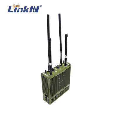 LKAV7903 Στρατιωτική Αστυνομία Rugged Manpack 40dBm MESH Radio 40dBm LTE Base Station με μπαταρία