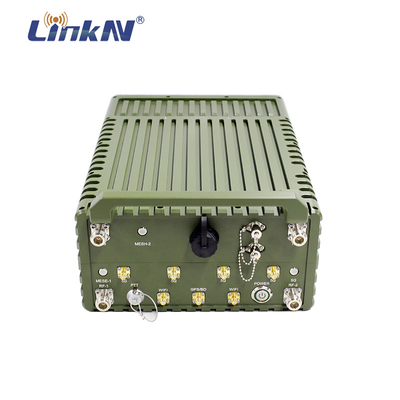 580MHz 1.4GHz IP πλέγματος ραδιο συνεχές ρεύμα 24V κρυπτογράφησης ζωνών AES συσκευών τακτικό διπλό