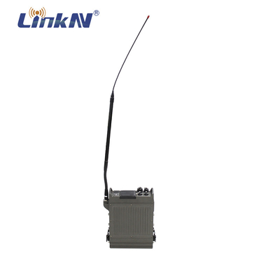 IP67 φορητές στρατιωτικές ραδιο UHF πολλαπλάσιες κρυπτογραφήσεις ΠΛΕΓΜΑΤΟΣ VHF 5070km