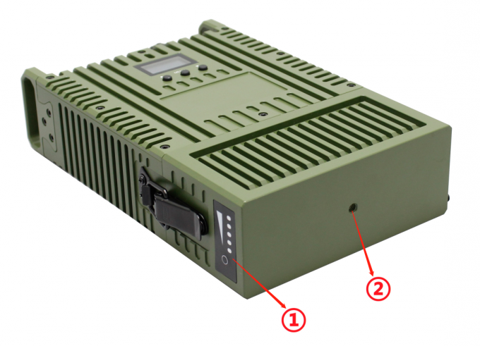 IP66 ραδιο 4W MIMO κρυπτογράφηση 2 πολυ-λυκίσκου 82Mbps 4G GPS/BD PPT WiFi AES ΠΛΕΓΜΑΤΟΣ